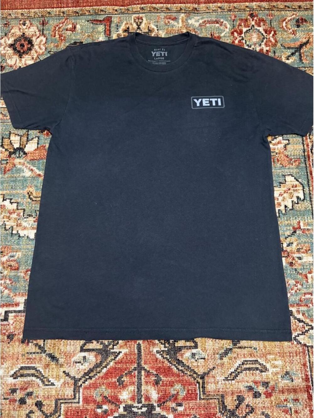 Made By Yeti Box Logo Tee - L - 0432